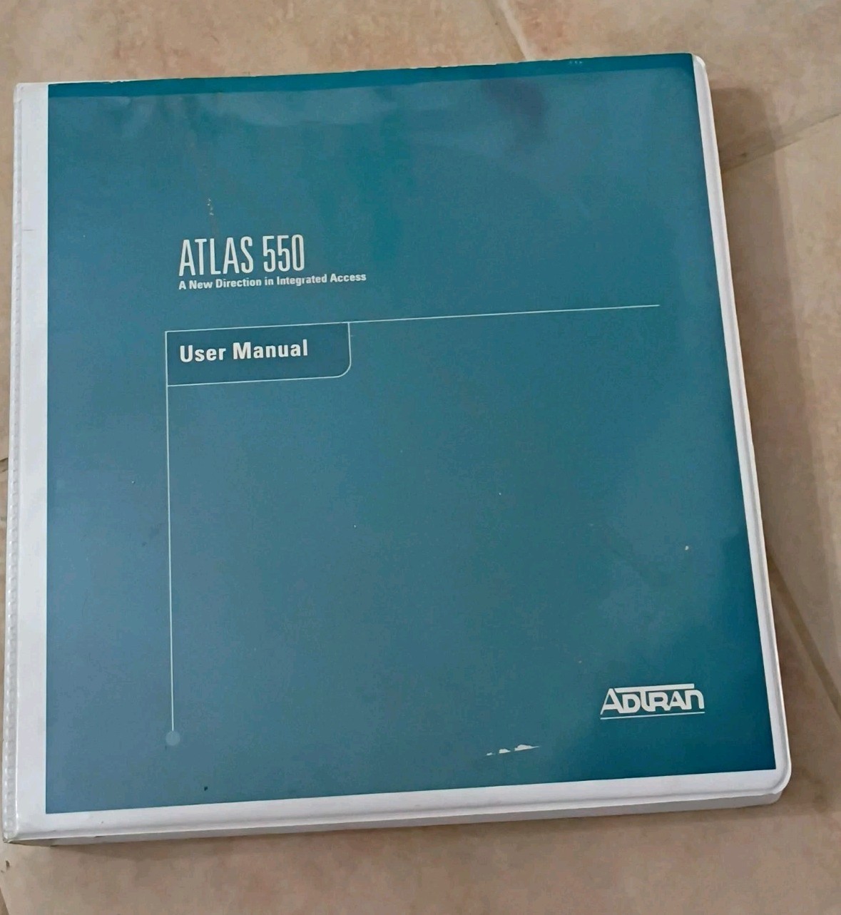 Adtran Atlas 550 User Manual And System Manual