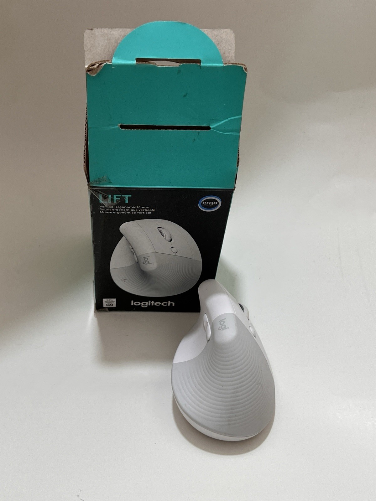 Logitech Lift Vertical Ergonomic Mouse, Wireless