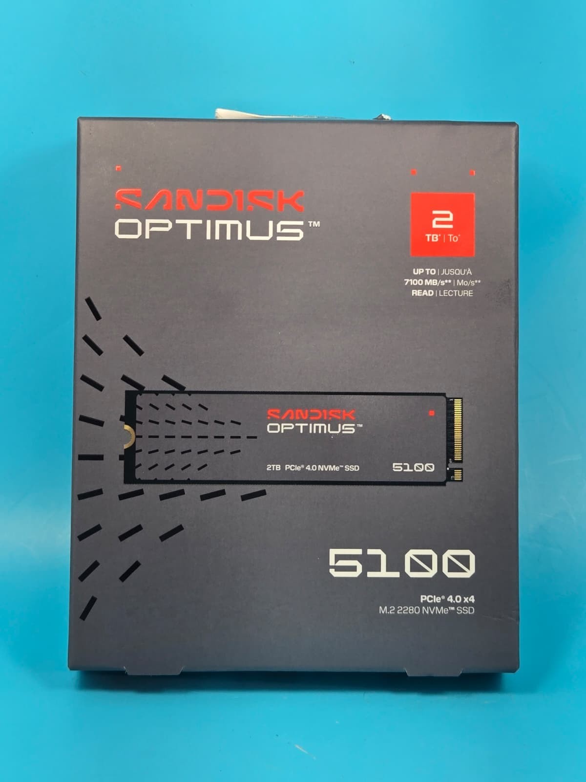 Sandisk Optimus 5100 2tb PCle 4.0 x4 M. 2 2280 NVMe SSD