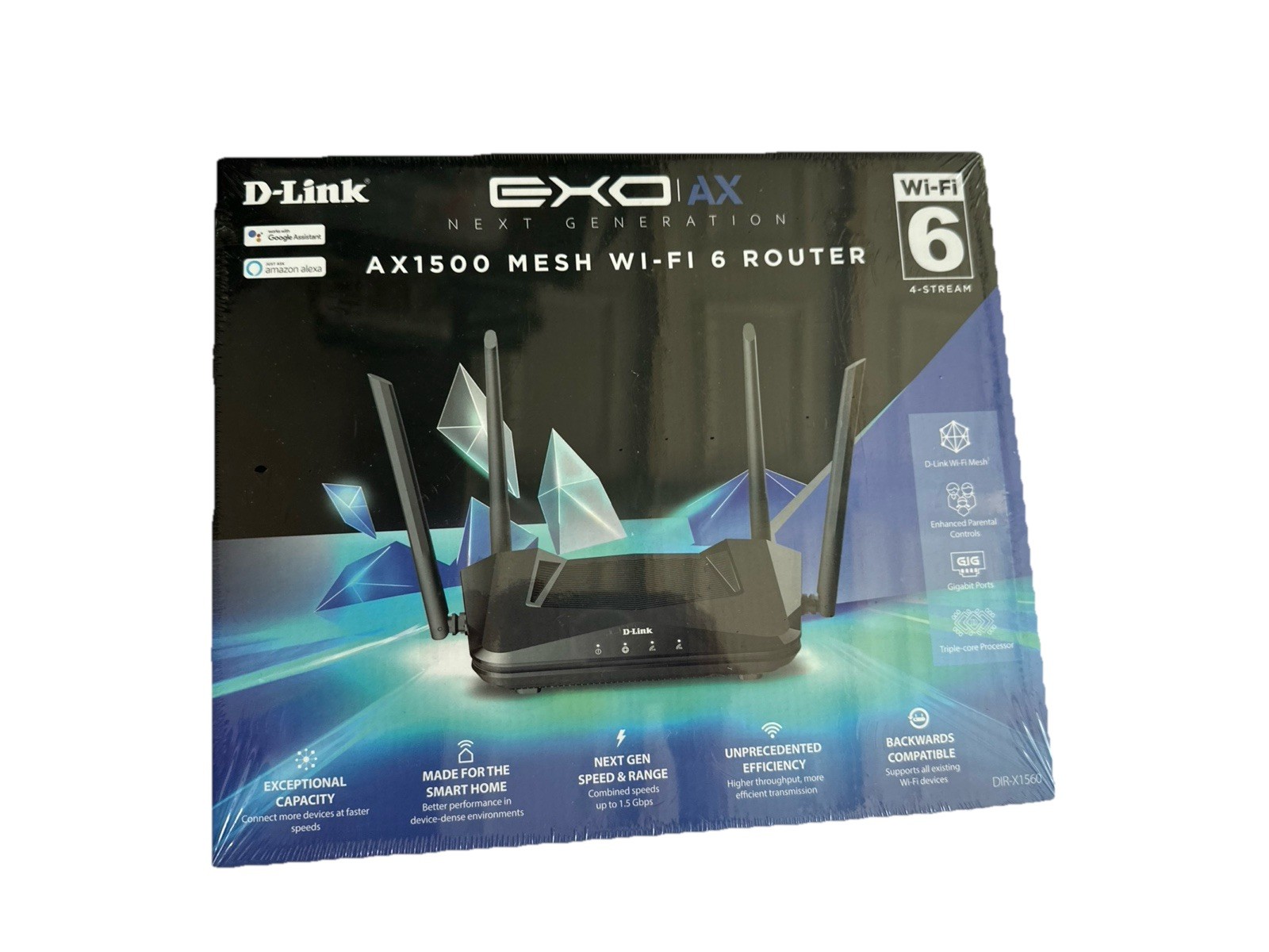D-Link EXO AX1500 Wireless 802.11ax LAN Router DIR-X1560 🇺🇸✨🇺🇸✨ Brand New