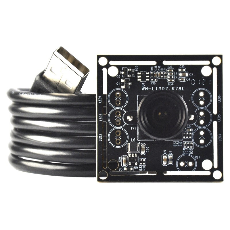 1080P 30FPS Electronic Rolling Shutter USB Camera Module With 75 Degree Lens