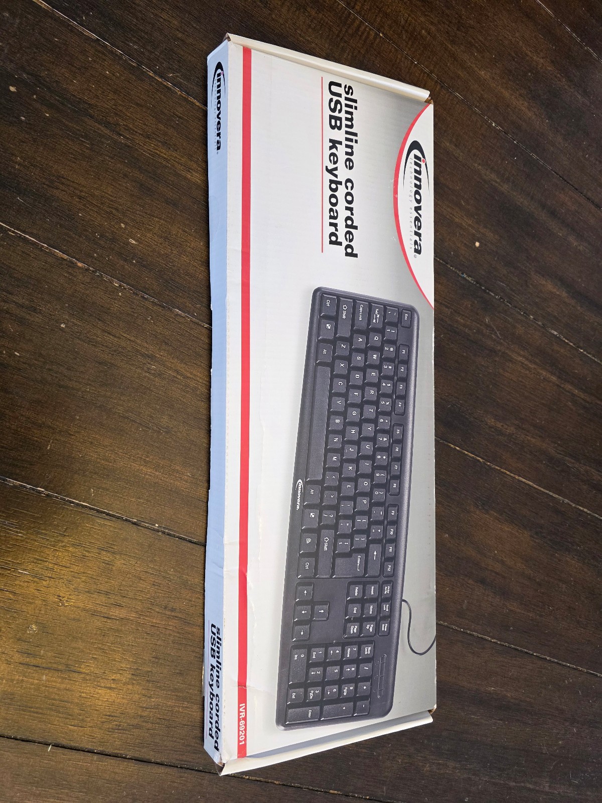 Innovera Slimline Corded USB Computer Keyboard IVR-69201
