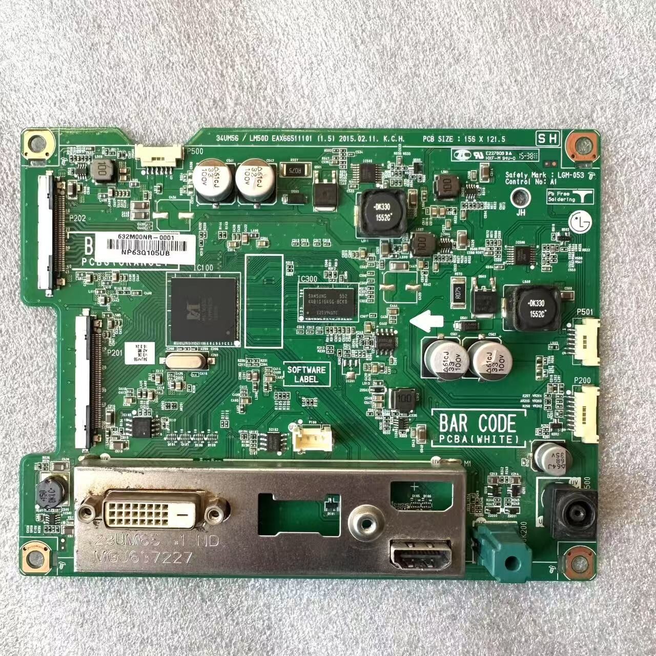 LG 34UM56 motherboard EAX66511101 is suitable for LM340WW1