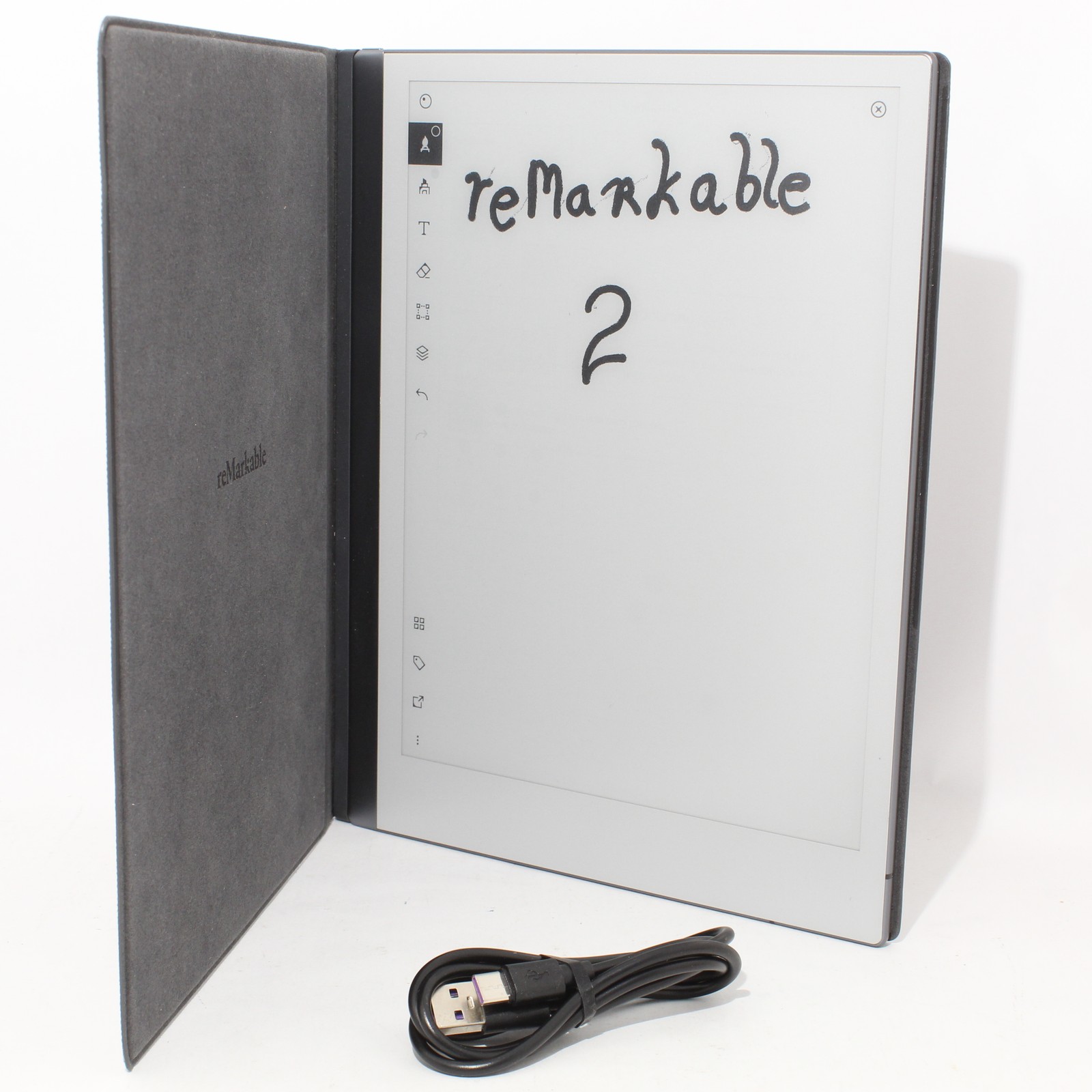 Excellent ReMarkable 2 Paper Tablet BUNDLE w/ Folio and USB Cable