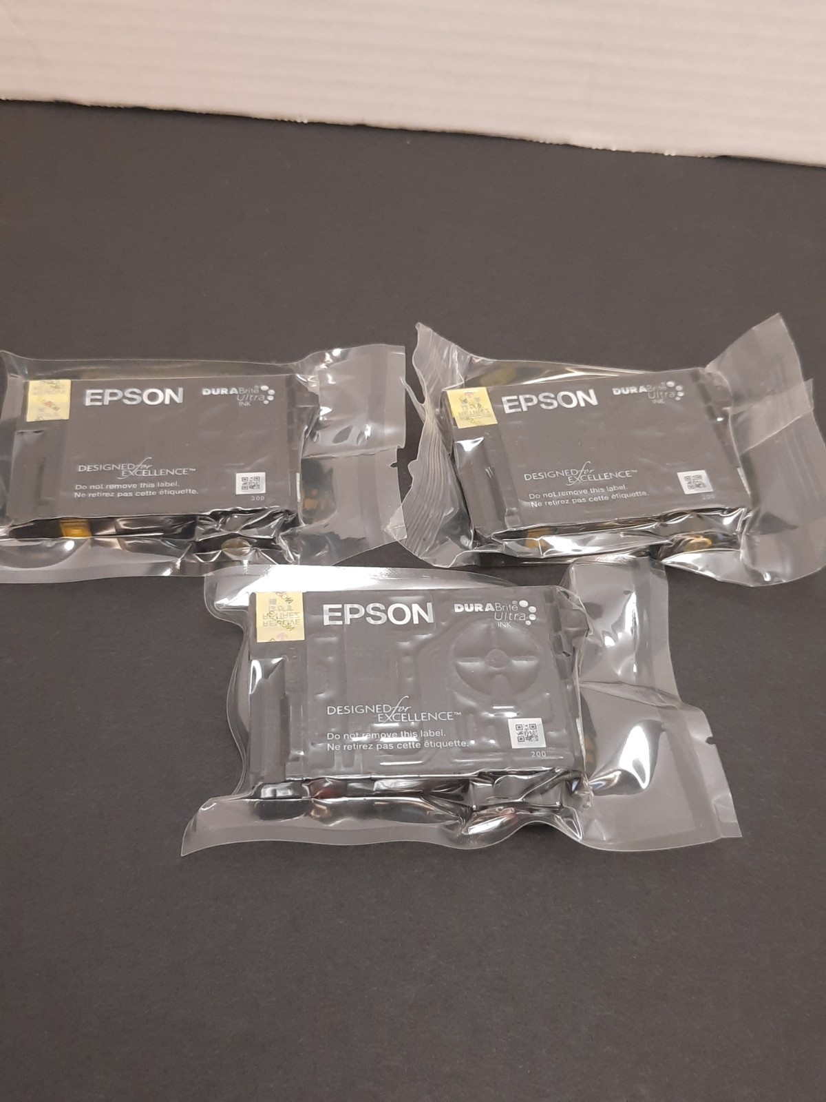 Genuine OEM Epson 252 Standard Color Combo Pack  2 Yellow 1 Magenta - NO BOX