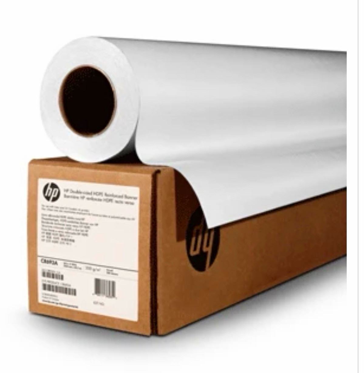 HP Opaque Scrim Printer Paper Roll 36 in x 100 ft 3 in Core White 3PQ17A