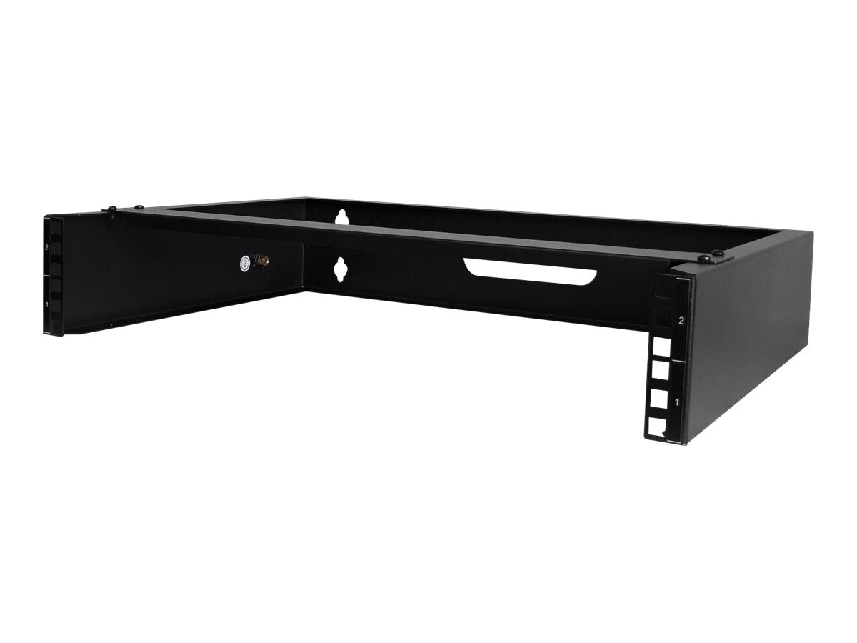 StarTech 2U 19" Wall-Mount Network Rack, 14", 77 lb (RACK-2U-14-BRACKET)