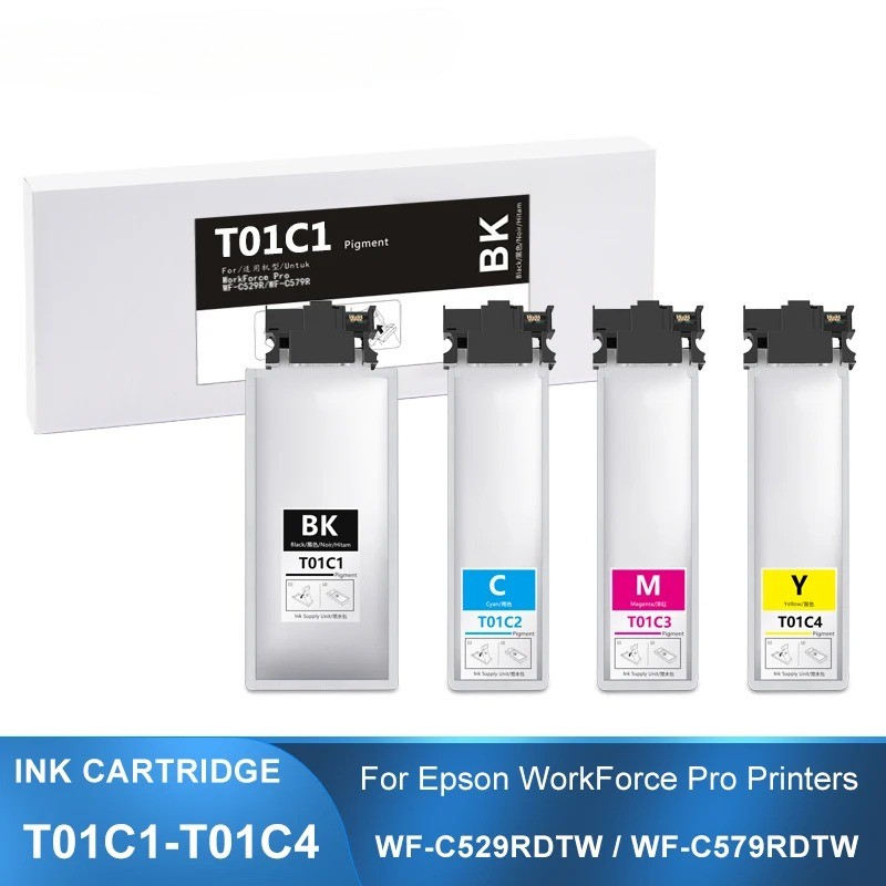 T01C1 T01C4 Ink Cartridge For Epson WF-C529RDTW WF-C579RD2TWF WF-C579RDTWF