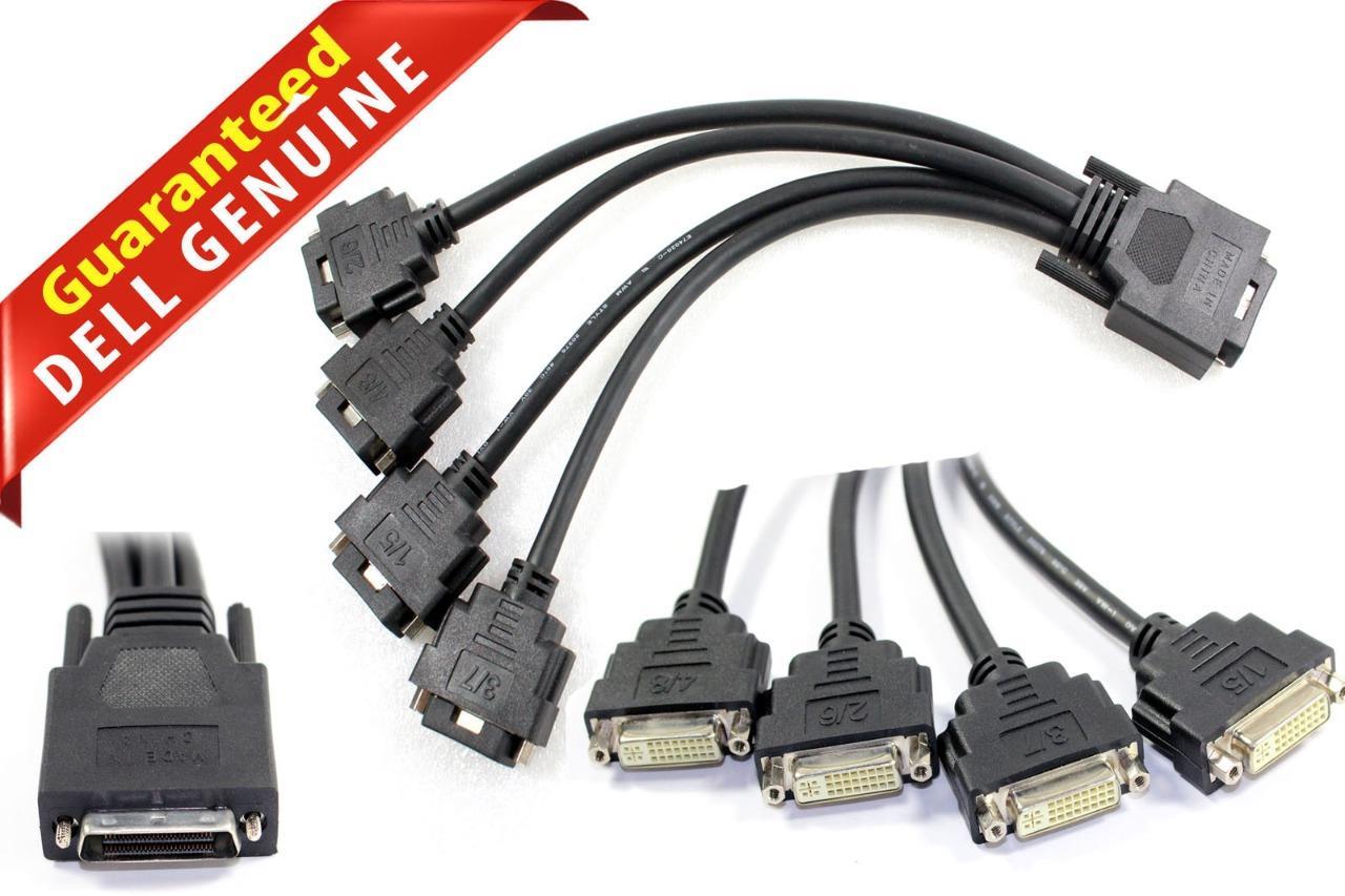 VHDCI to Quad DVI-D Splitter Breakout Cable VHDCI M to 4 port DVI-D F Cable