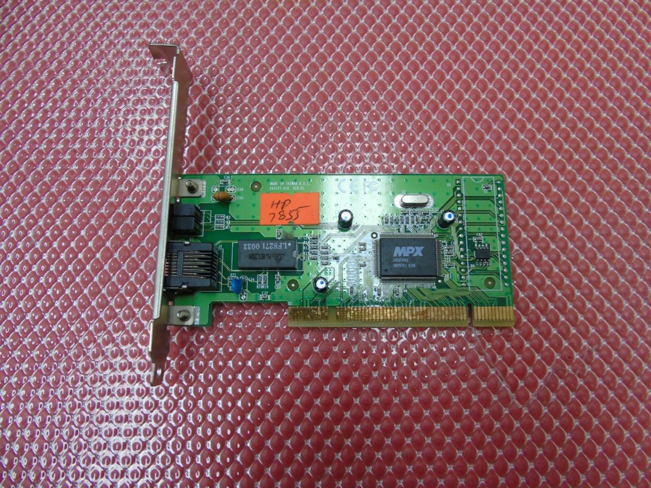 HP Pavilion 7855 Desktop PC Ethernet LAN NIC Card Adapter - MPX 5184-4725