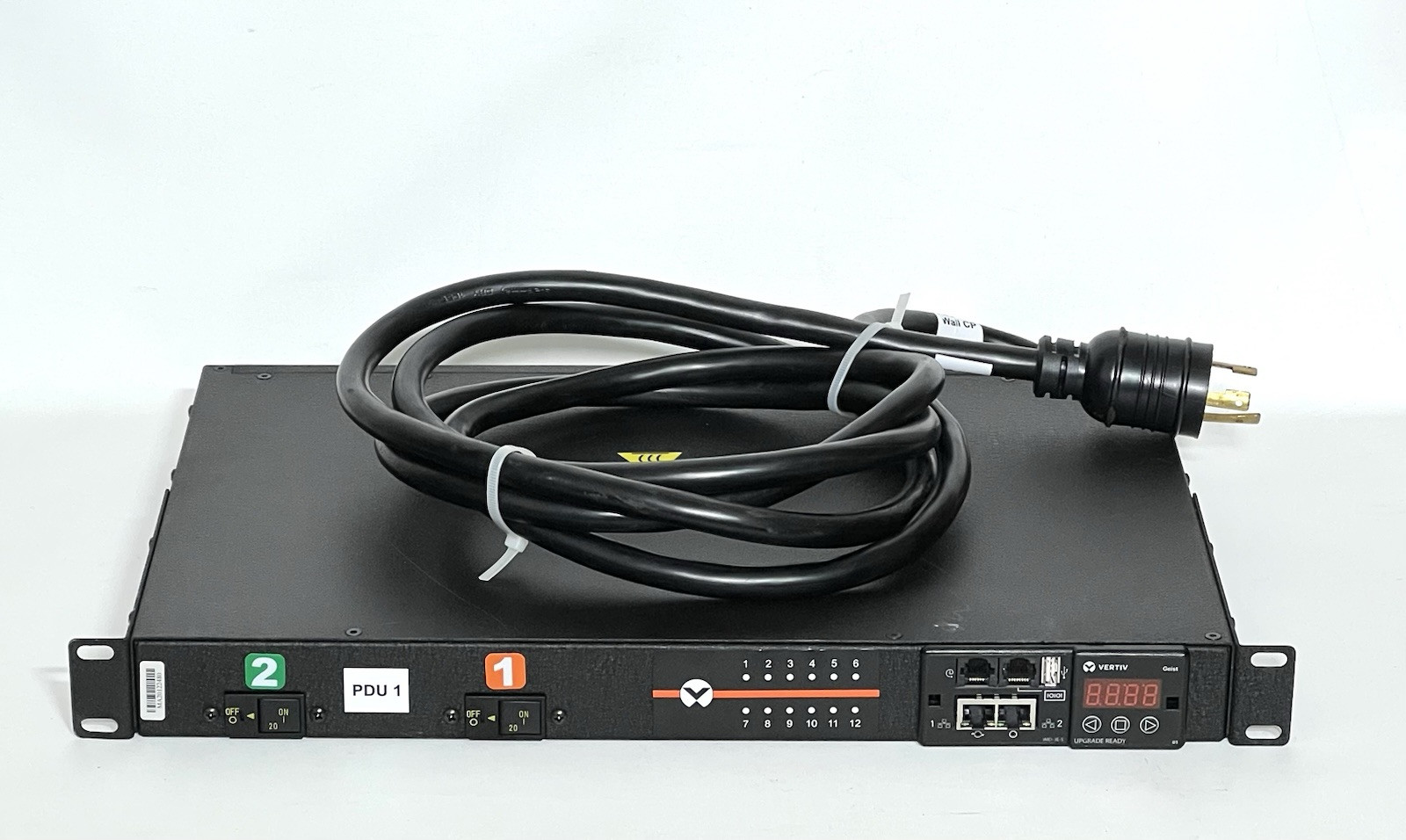 VERTIV MNU3E1R6-12S203-3TL5A0H10-S GEIST NU30205 Level Monitored Rack PDU Tested
