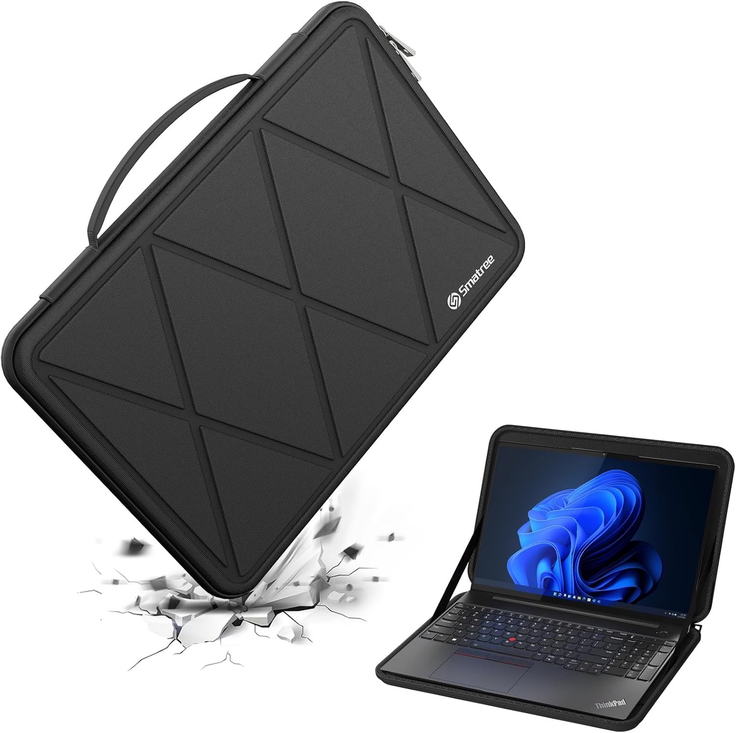 Hard EVA Protective Sleeve for 16 inch Lenovo ThinkPad E16 1/2 Case Cover