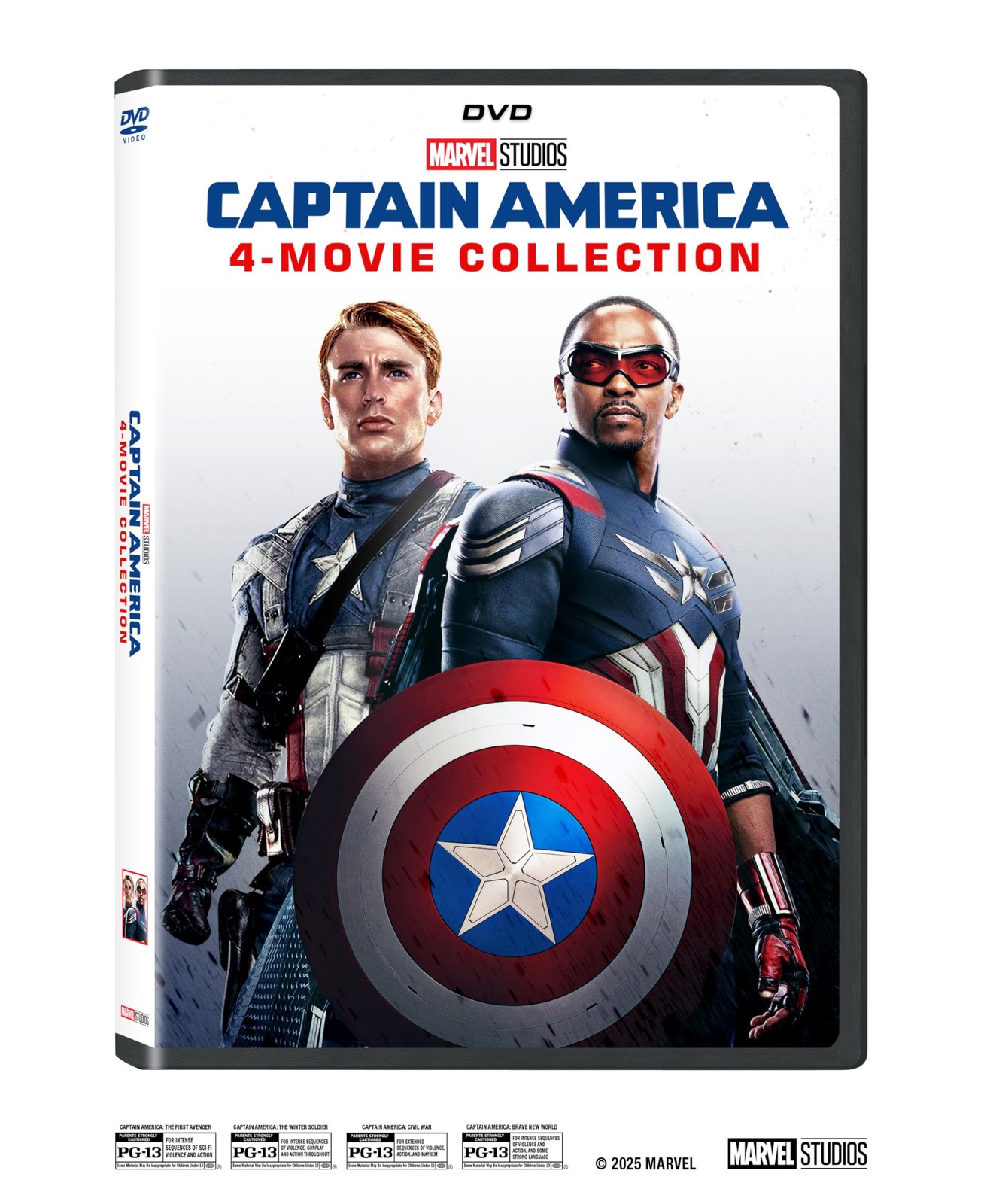Sony Pictures Home Entertainment Captain America 4-Movie DVD Collection The
