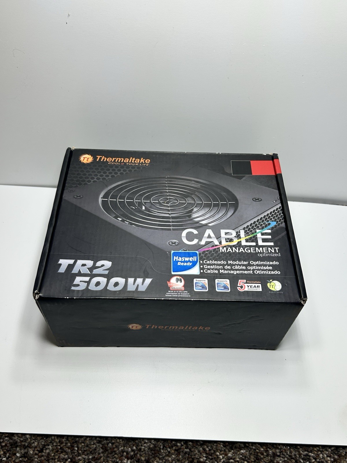 Thermaltake TR2 500W ATX 12V 2.3 Power Supply Open Box New