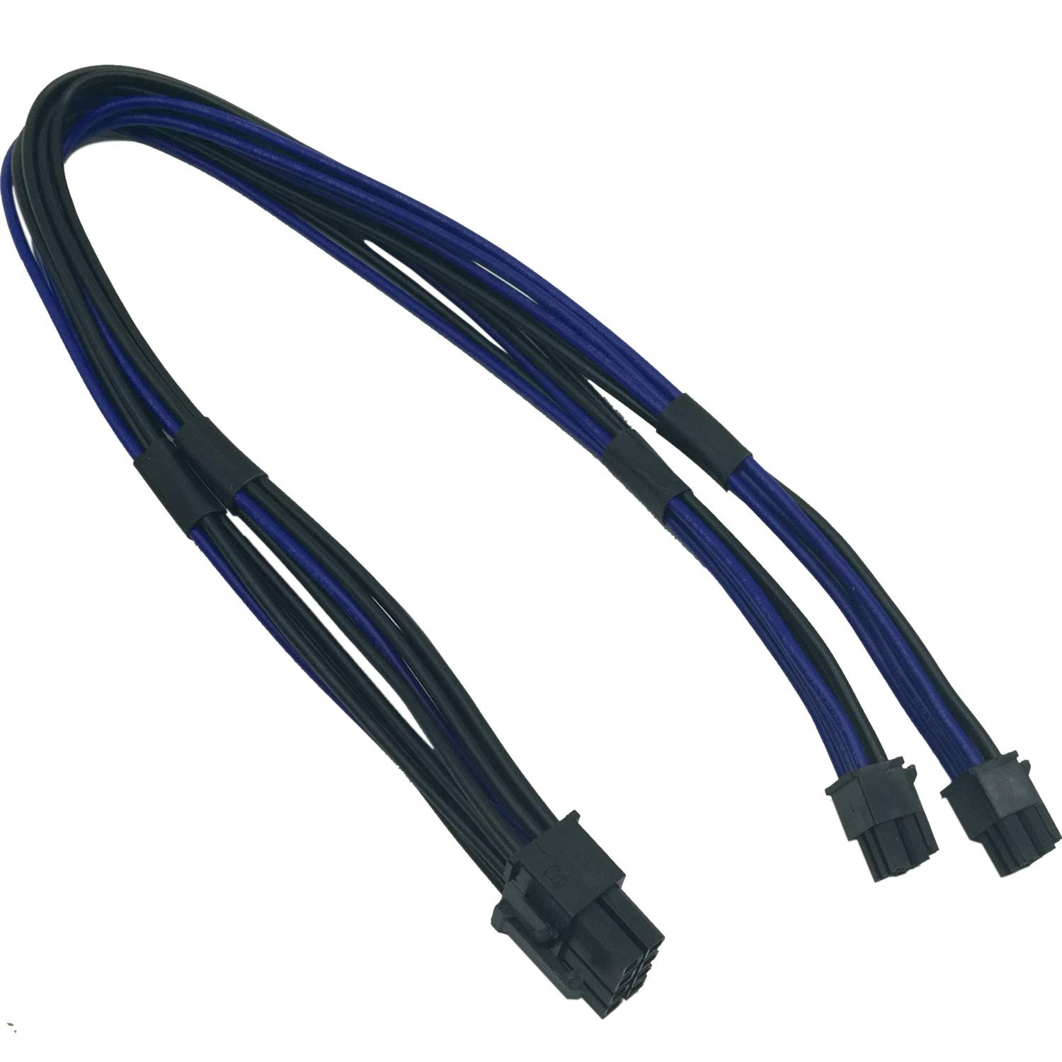 Dual Mini 6 Pin to 8 Pin PCI Express Video Card Power Adapter Cable