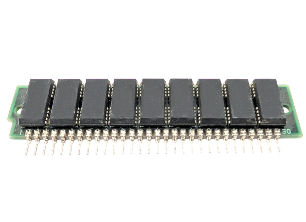 KMM591000T-7 1MB 30-Pin SIPP Memory FPM RAM 1Mx9 Single Sided 9 Chip 70ns Parity