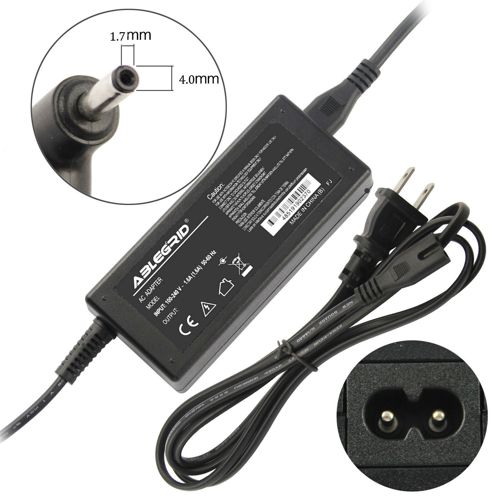 45W 20V 2.25A AC Adapter Charger Cord For Lenovo ADP-45DW B 5A10H43630 4.0/1.7mm