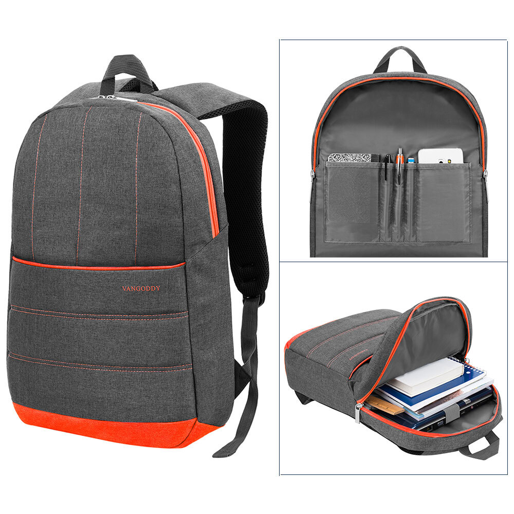 Laptop Backpack School Bag Daypack For 15.6" Lenovo IdeaPad 1/3i/Slim 3/Slim 3i