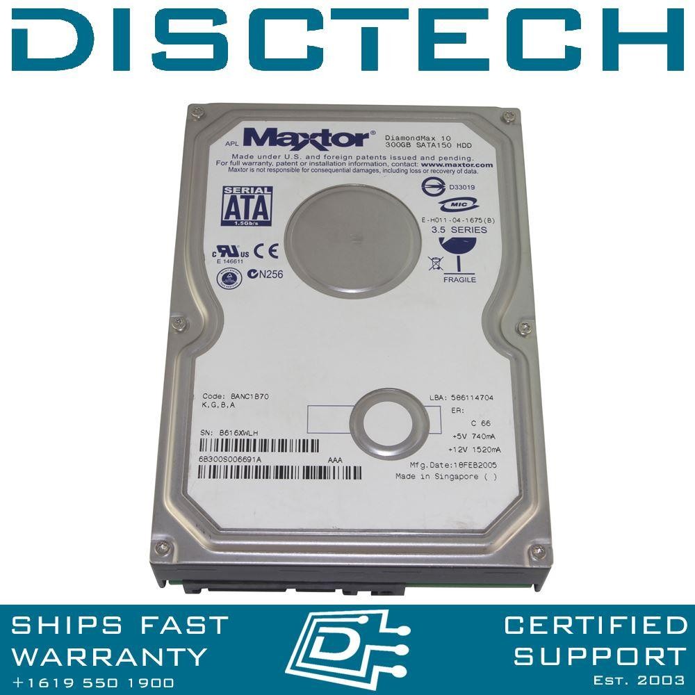 Maxtor 6B300S0 SATA Hard Drive