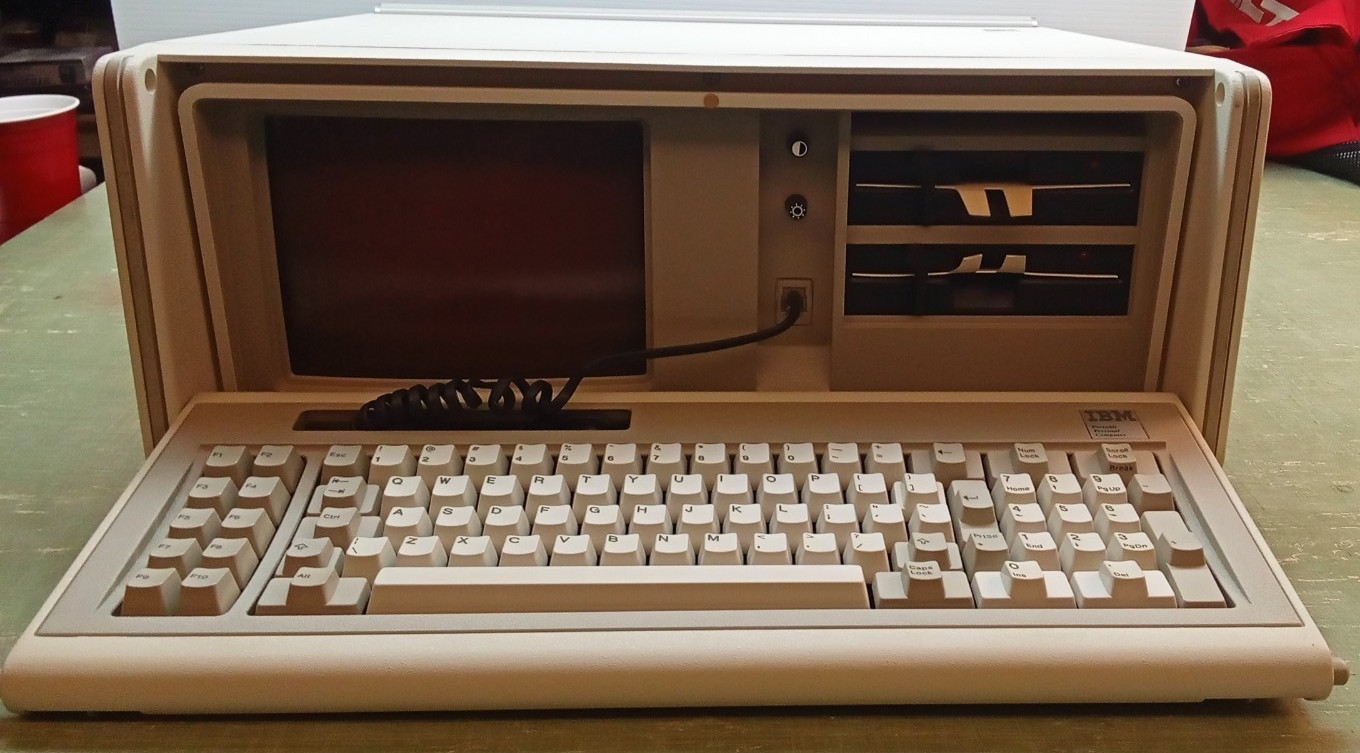 Vintage IBM Portable Personal Computer Model 5155 ~ Excellent Condition