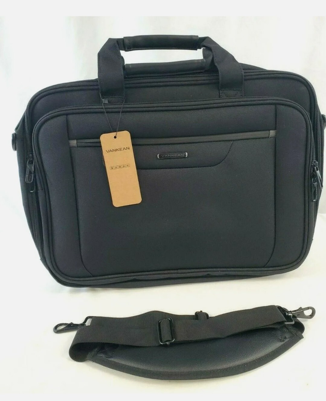 New VANKEAN Laptop Bag Briefcase w/ Expandable Capacity - Fits Up to 18" Laptops