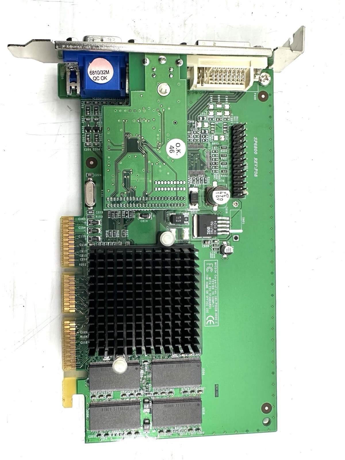 Nvidia GeForce2 MX 32MB AGP Graphics Card Windows 98 Retro Gaming