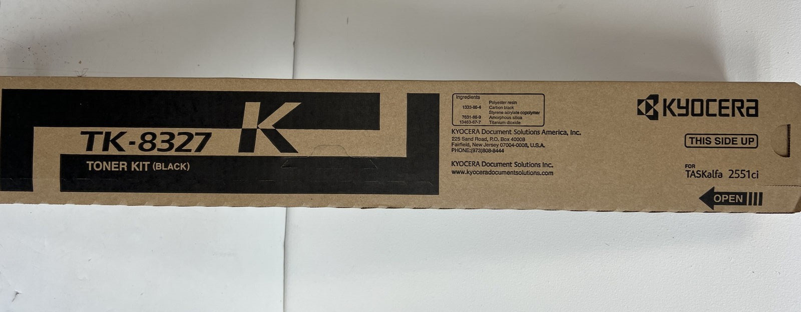 Genuine Kyocera TK-8327K Black Toner Kit TASKalfa