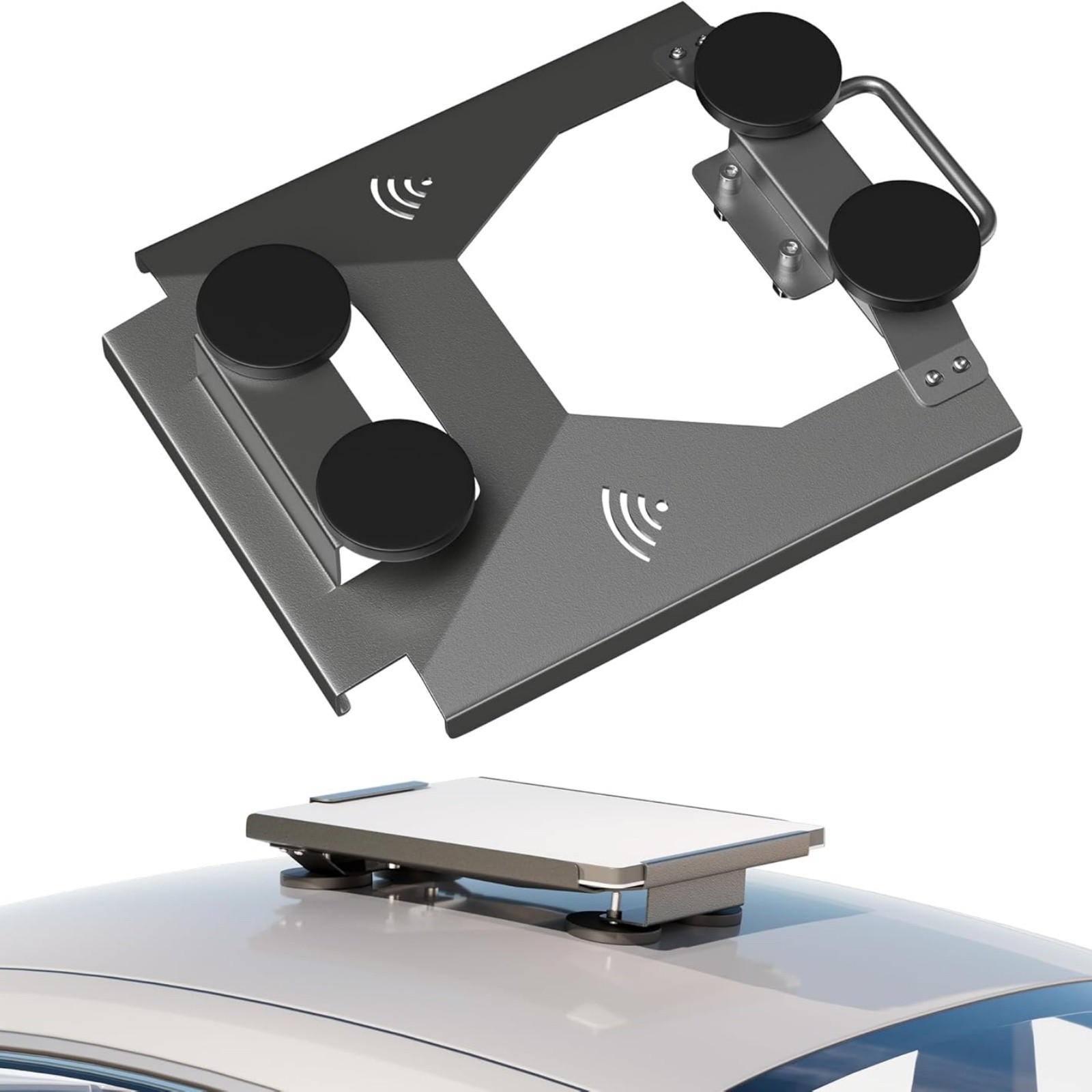 Starlink Mini Magnetic Mount for Car RV Roof Rack  Strong Suction with Handle