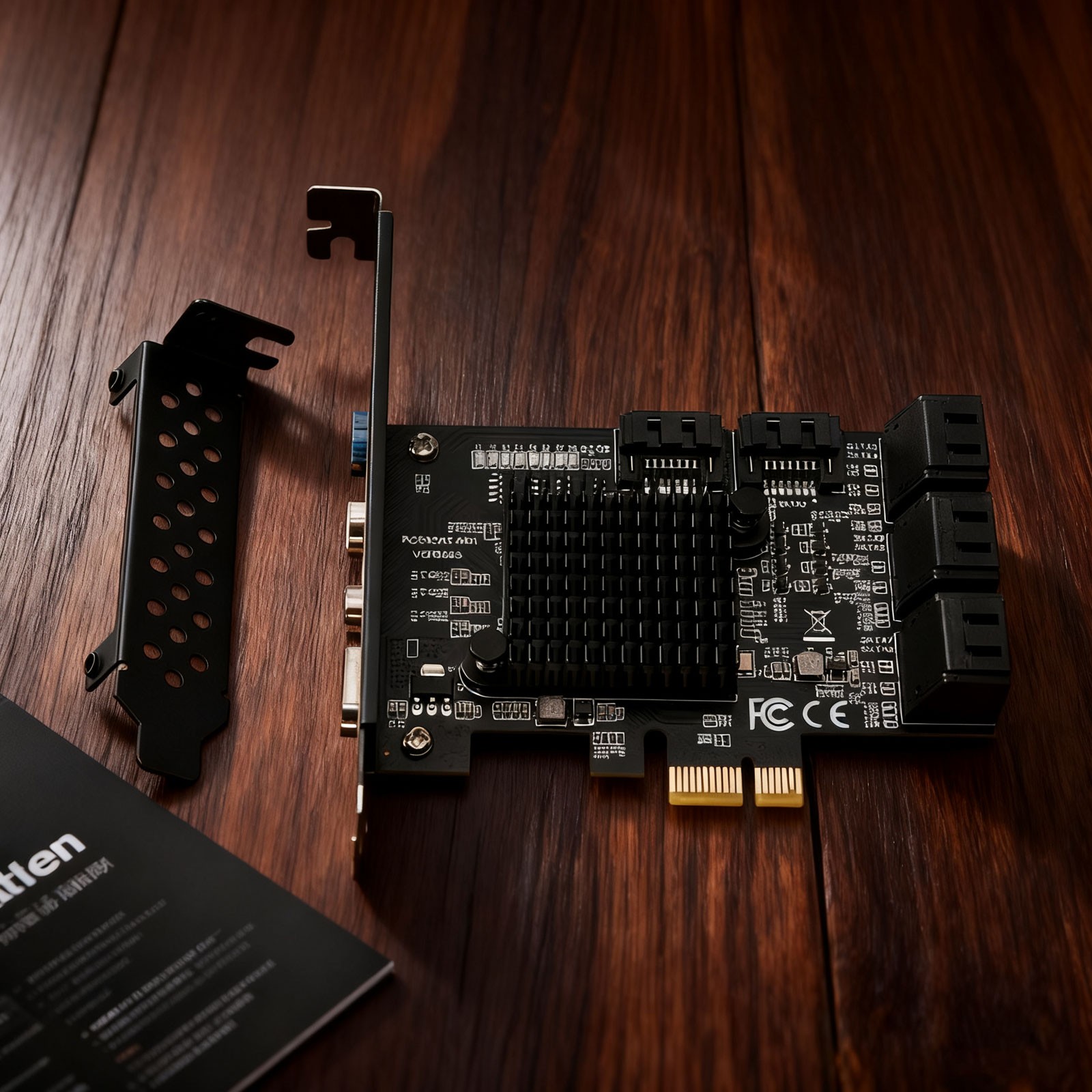 8-Port SATA 3.0 PCI Express Expansion Card PCI-E Controller 6G Adapter for HDD