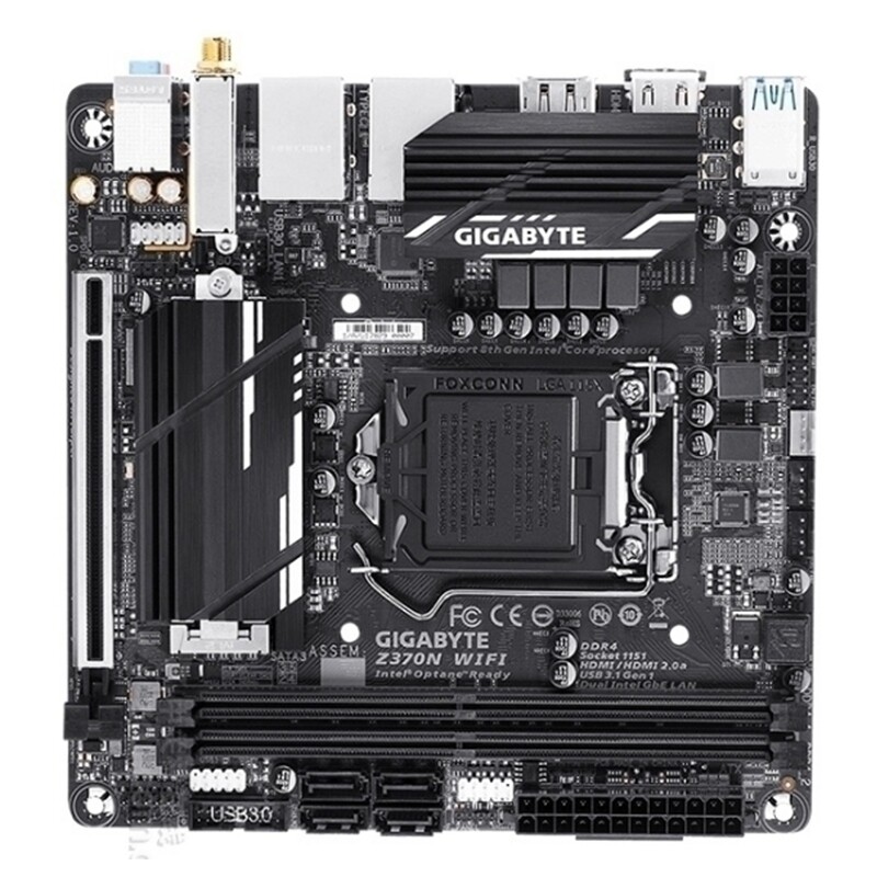 For Gigabyte Z370N WIFI LGA1151 DDR4 Mini-ITX Motherboard 100% Test Work