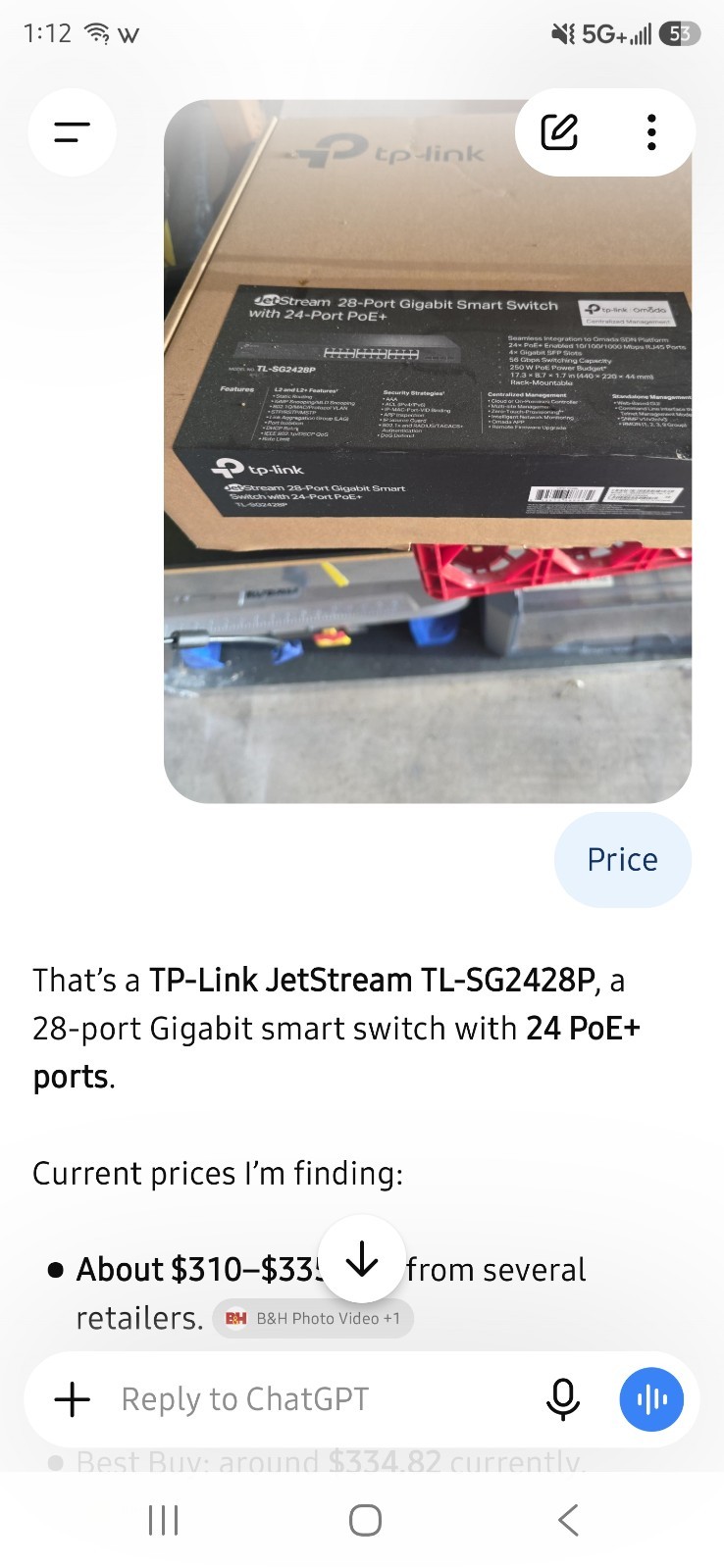 TP-Link JetStream TL-SG2428P $