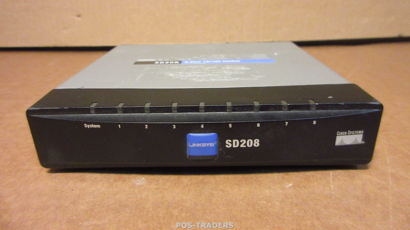 Linksys CISCO SD208 V1.1 8-Port 10/100 RJ-45 Port EXCL PSU Network Switch