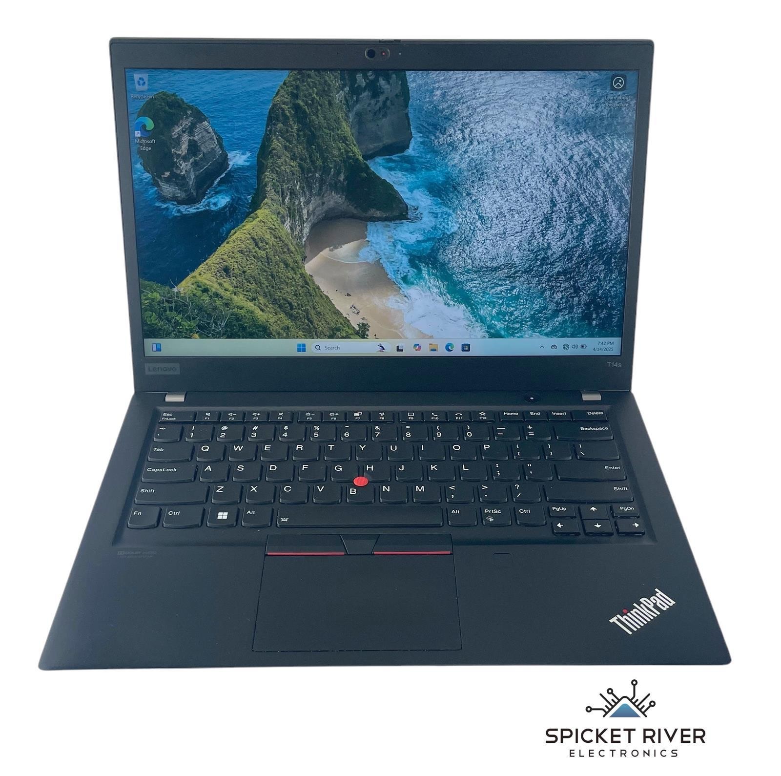 Lenovo ThinkPad T14S Gen 1 Quad Core i7-10510U 1.80GHz 512GB SSD 16GB RAM Win11