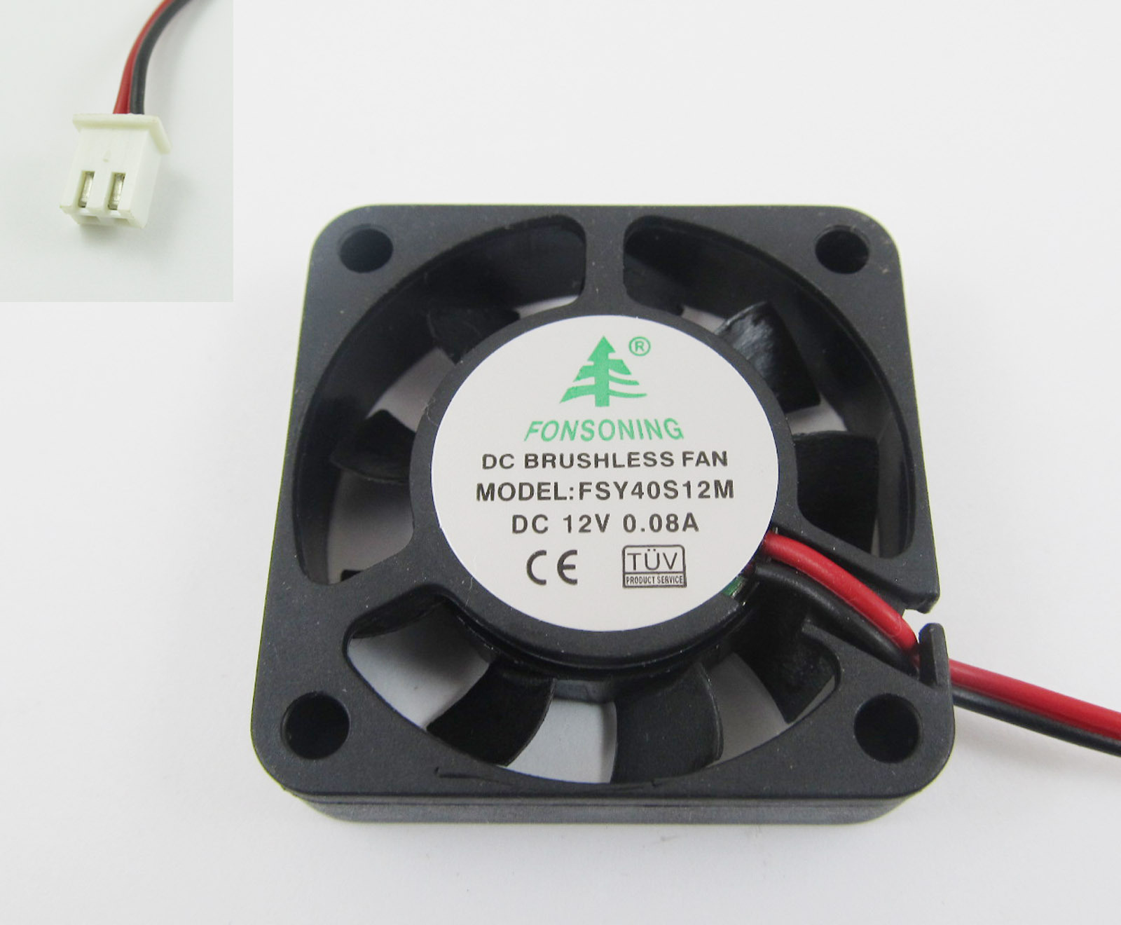 10pcs Brushless DC Cooling Fan 9 Blade DC 12V 40mm x40mmx10mm 4010S12M