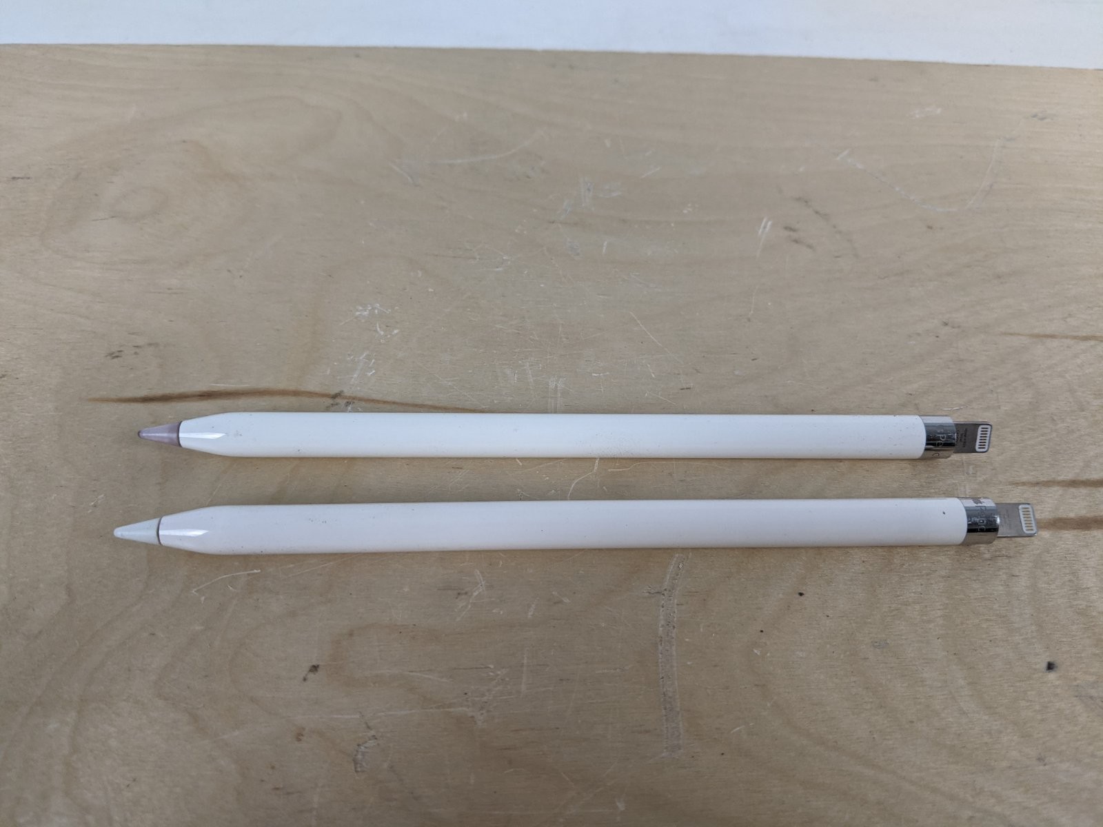 2x Apple Pencil 1st Gen A1603 Stylus for iPad Untested For Parts/Repair