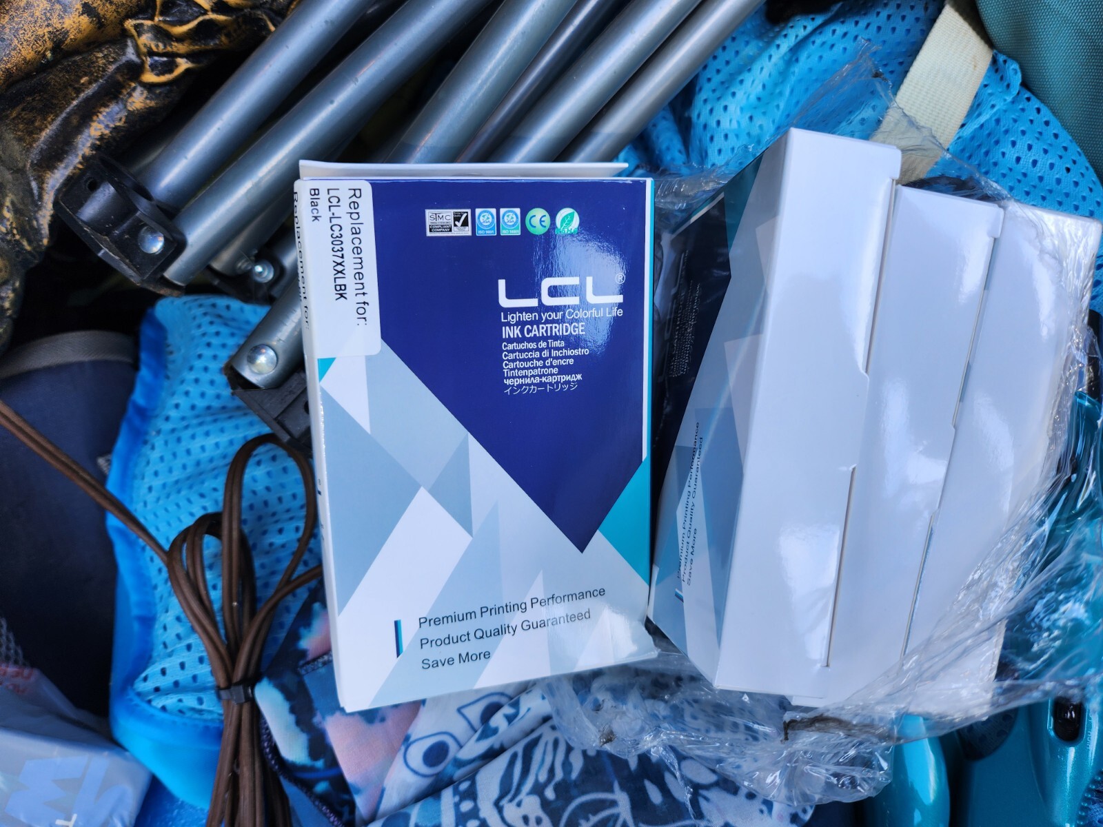4 Lcl Ink Cartridges. All Colors.