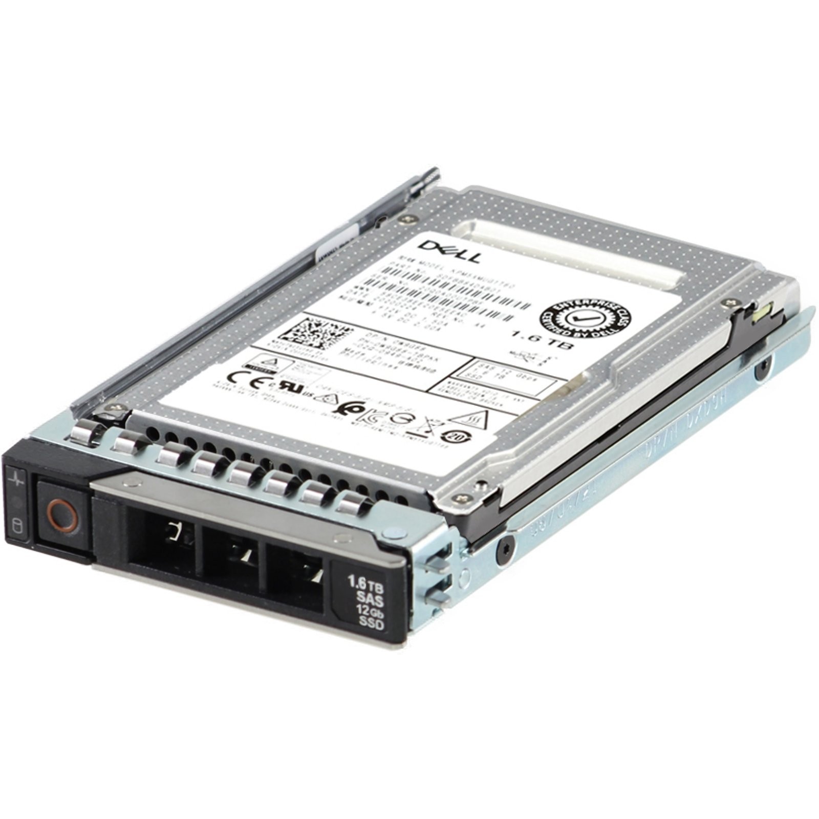 W9G88-CP2 Dell 1.6TB 12Gbps SAS WI TLC 2.5 SSD KPM5XMUG1T60 CPO