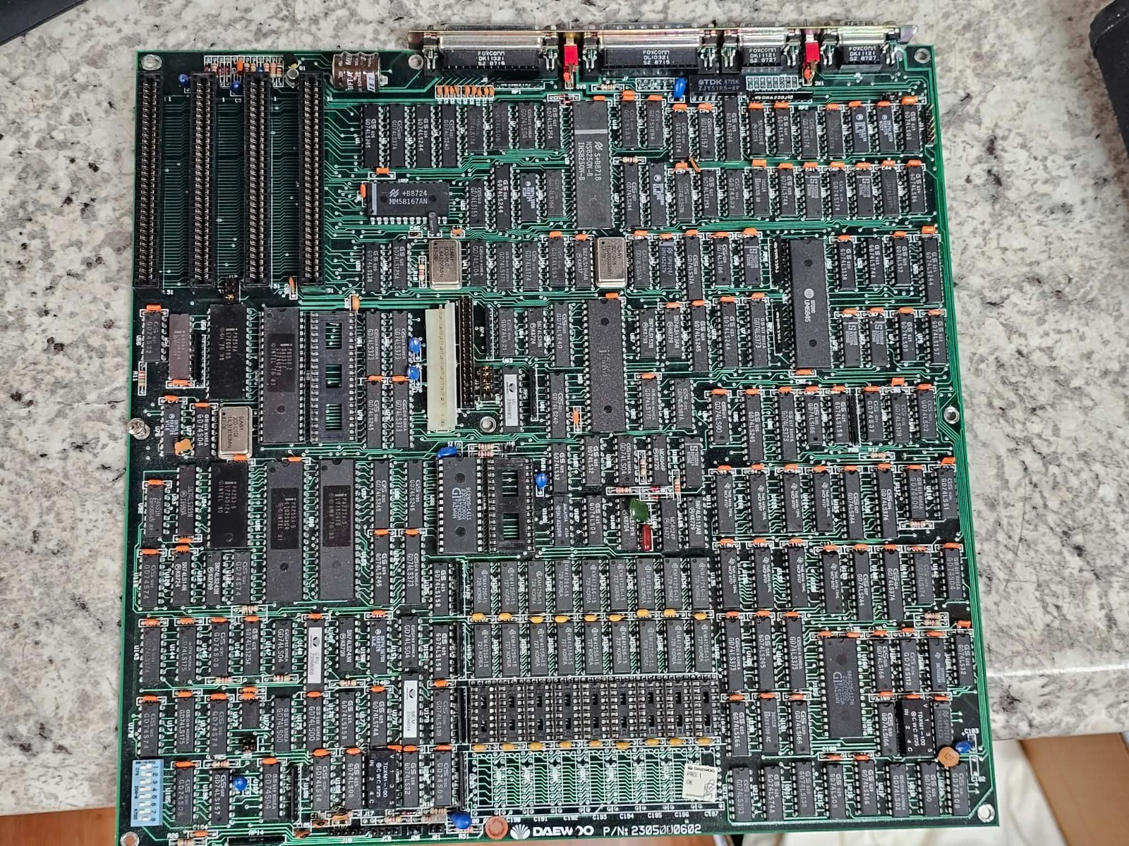 NOS Retro Tested Vintage Desktop PC Leading Edge Model DC-2012 Motherboard 8088