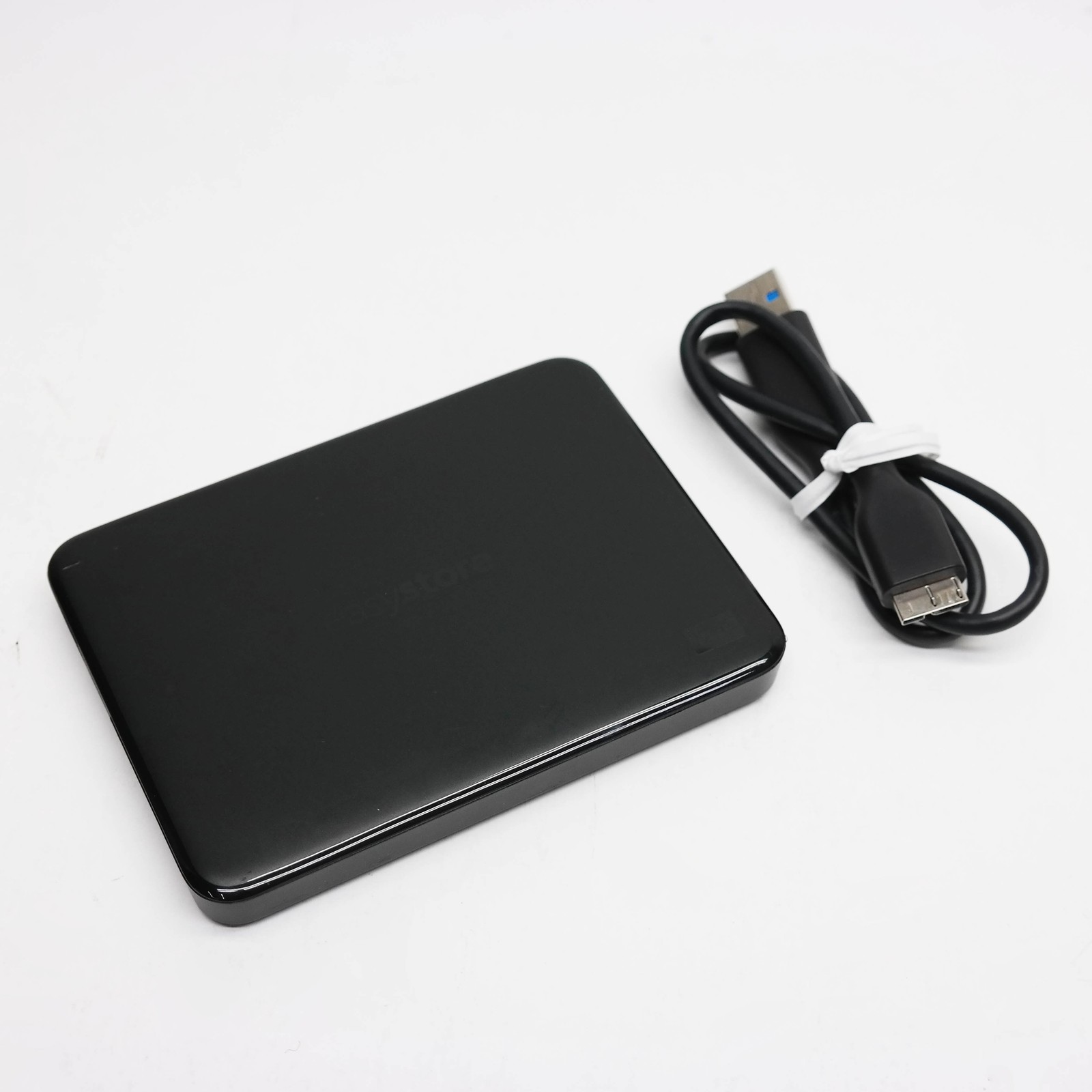WD Easystore 1TB External USB 3.2 Gen 1 Portable Hard Drive - Black