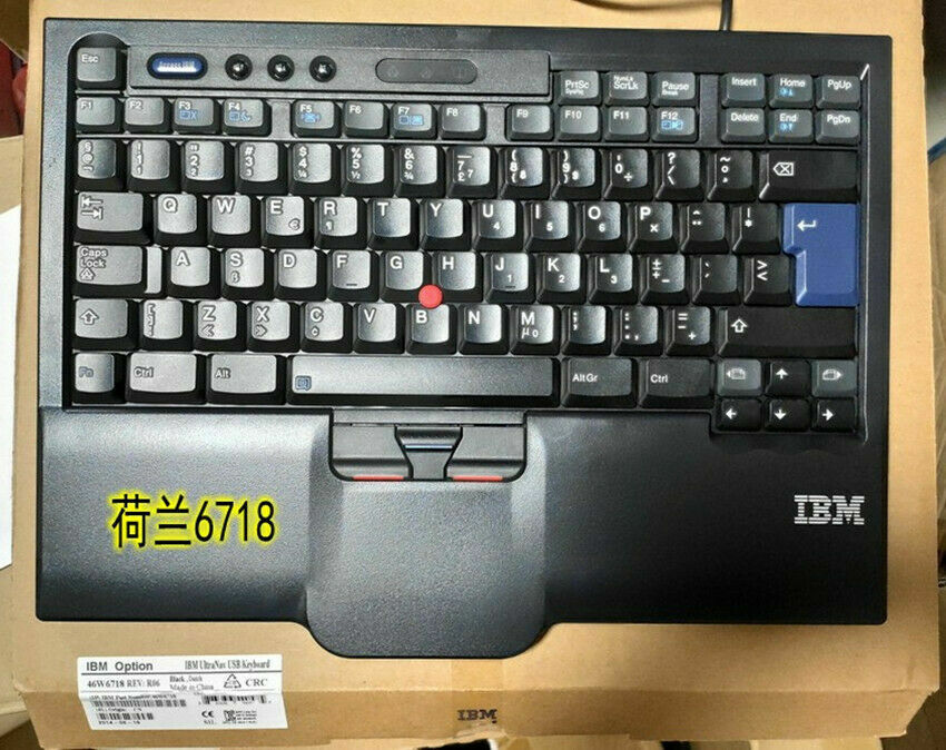 IBM Lenovo sk-8845crusb interface wired keyboard [Dutch version]