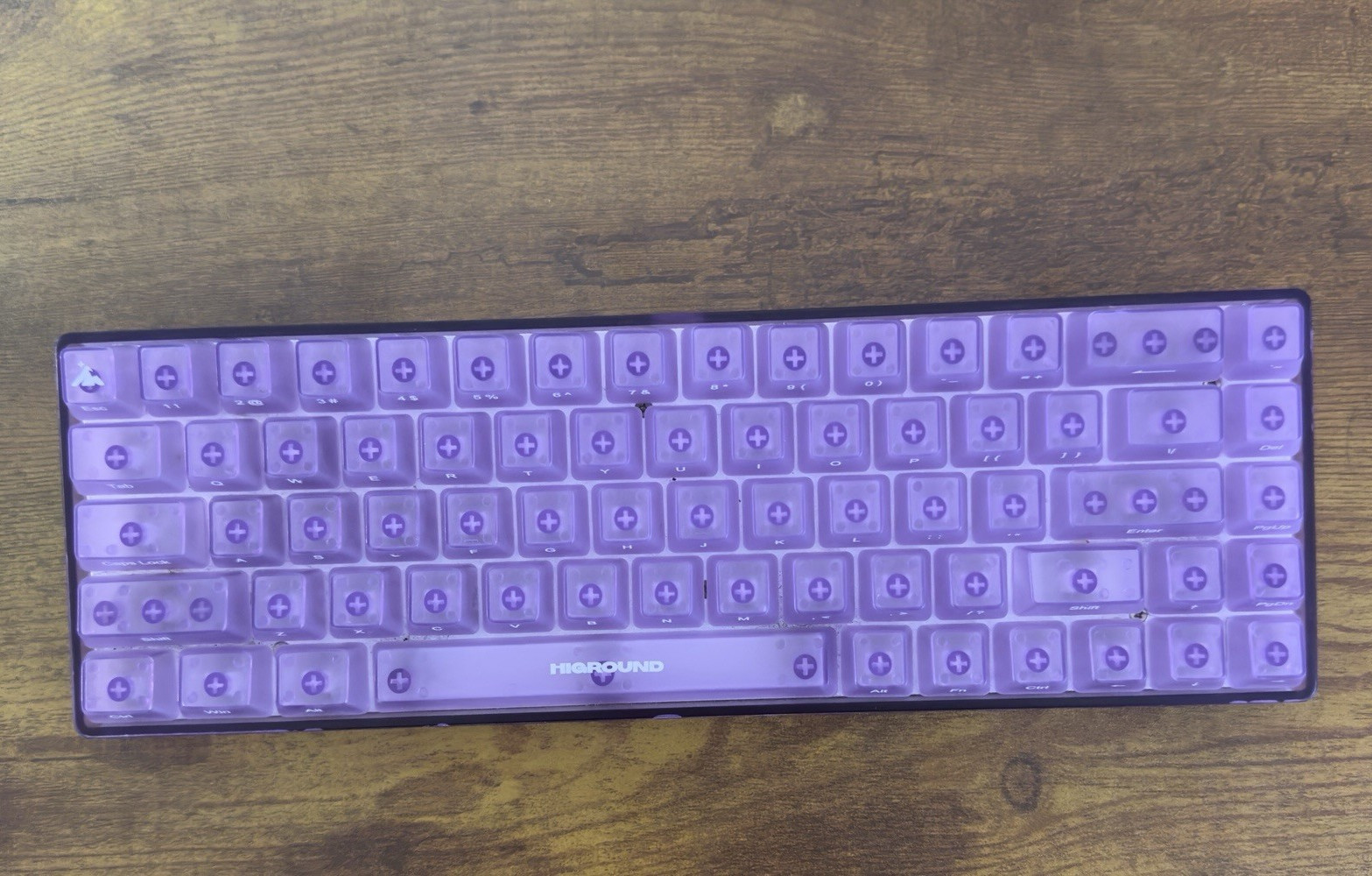 Higround Amethyst Mechanical 75% Wired USB-C Purple Illuminated English