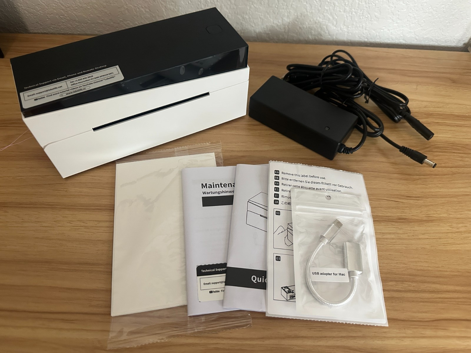 Omezizy Bluetooth Shipping Label Printer 4x6, 249BT Thermal Label Printer