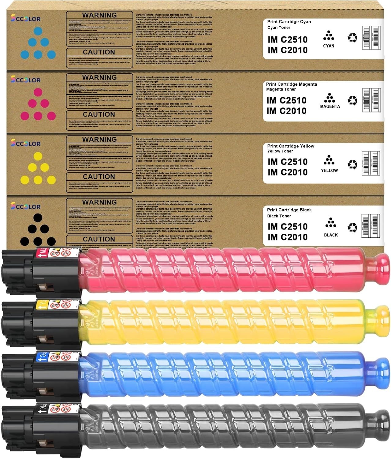 IM C2010 IM C2510 Toner Cartridge for Ricoh Savin Lanier IM C2010A #2976L