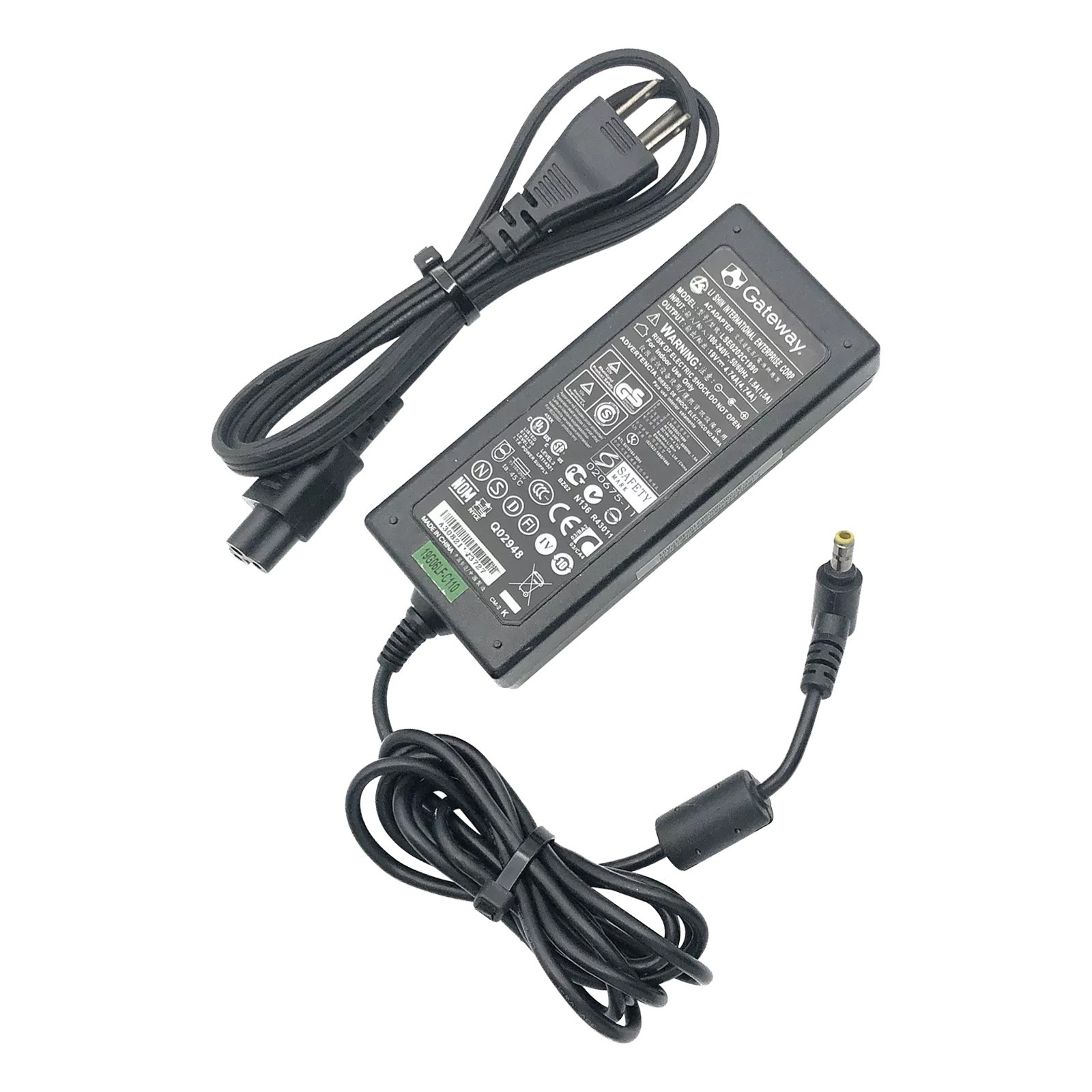 Original Gateway 90W AC Power Adapter for Gateway 3000 / 4000 Series Laptop