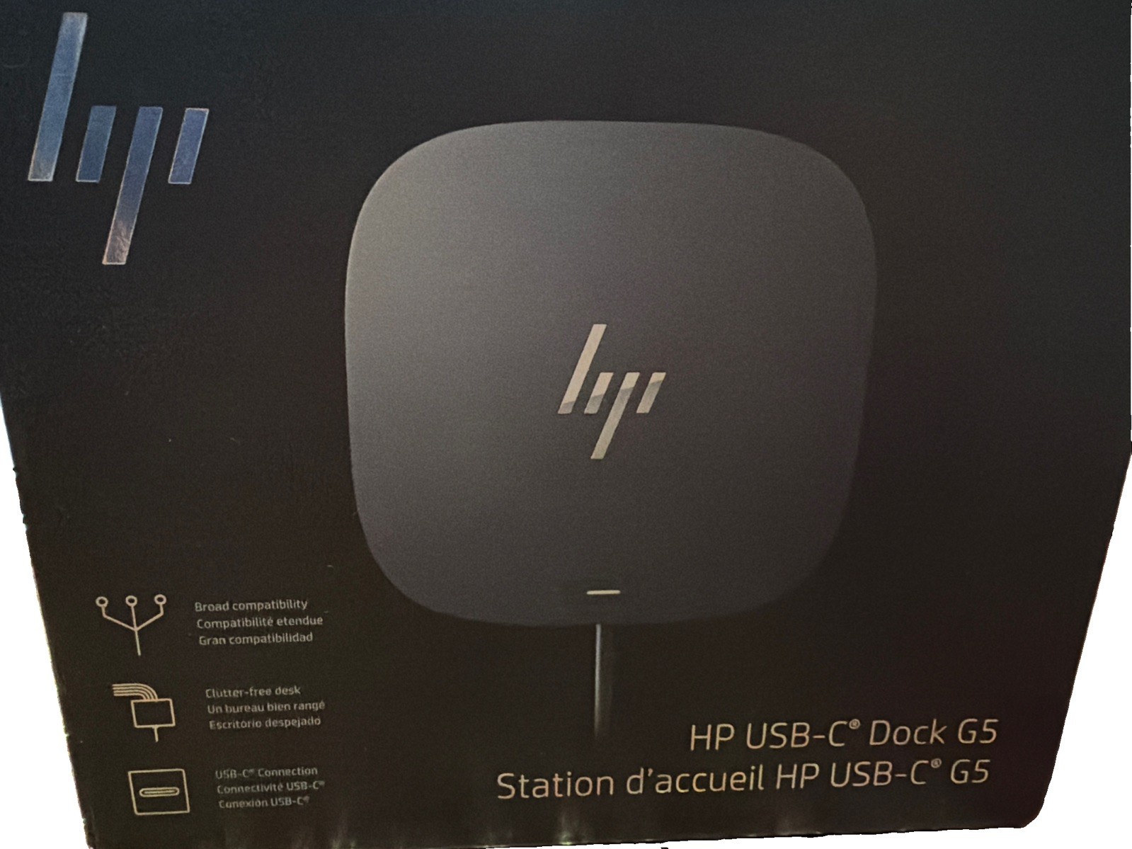 HP USB-C Dock G5, Brand New (Open Box), Working, Still in Plastic