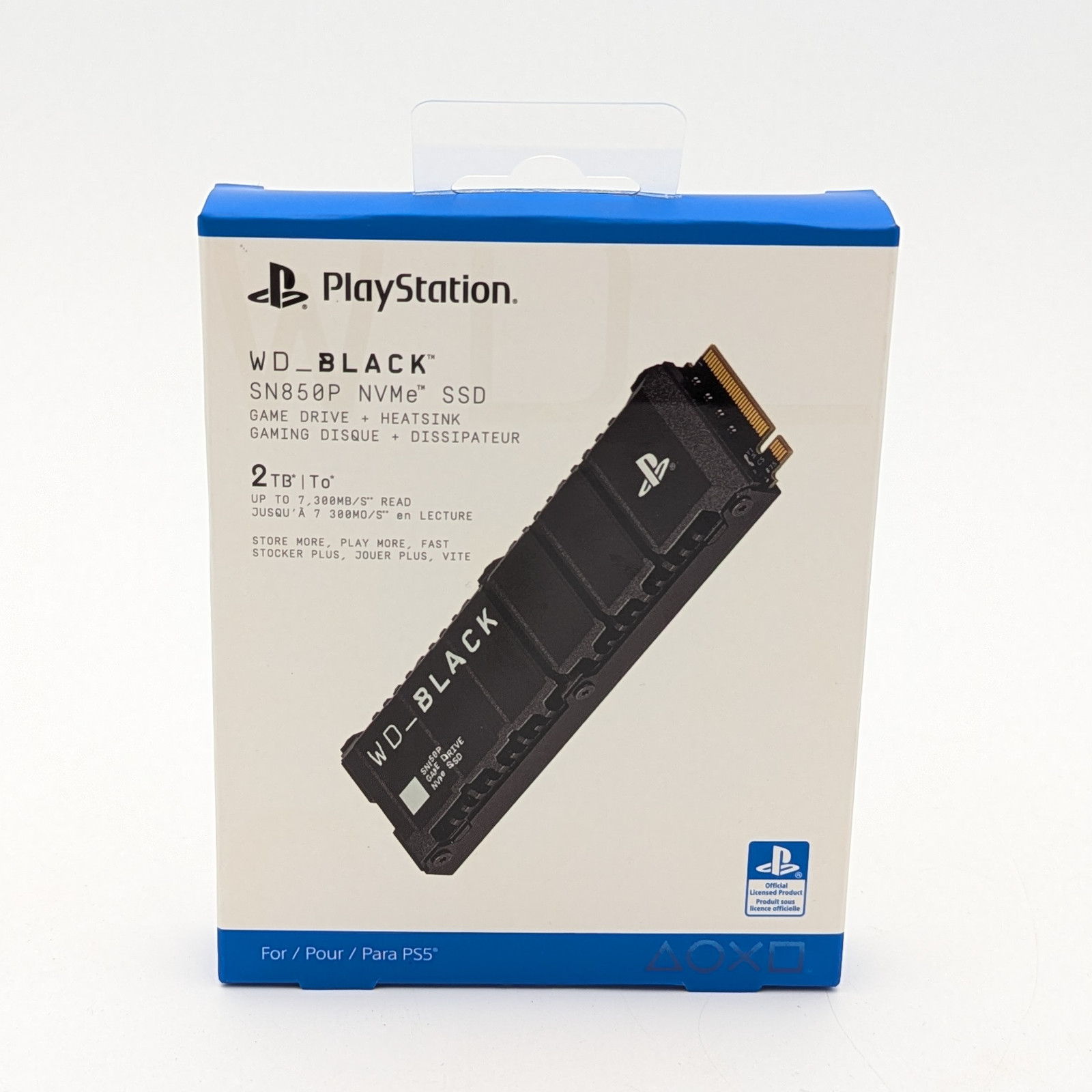 Western Digital WD Black SN850P 2TB Internal SSD PCIe Gen 4 x4 (WDBBYV0020BNC)