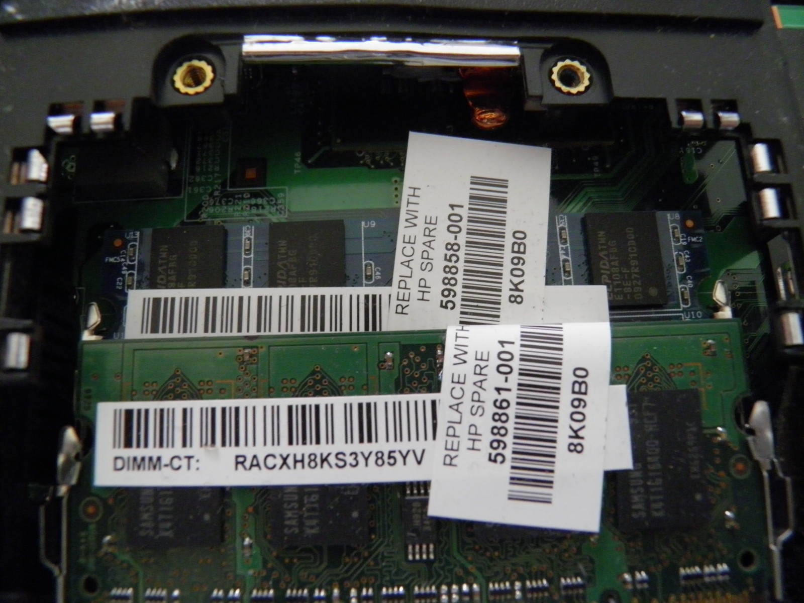 3GB Kit ( 1 x 2GB + 1 x 1gb) from HP G60 Laptop Memory RAM 598861-001 598858-001