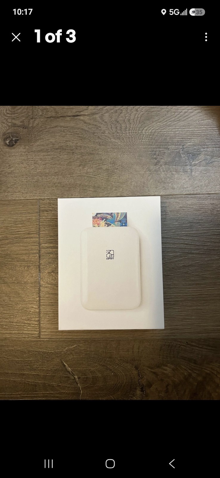 HPRT 2x3 Mini Portable Bluetooth Photo Printer MT53 Instant AR Video Printing