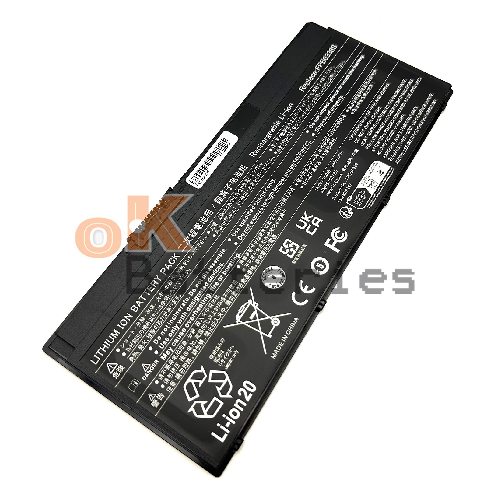 FPB0338S Laptop Battery for Fujitsu LifeBook T937 T938 T939 E548 E549 E558 E559
