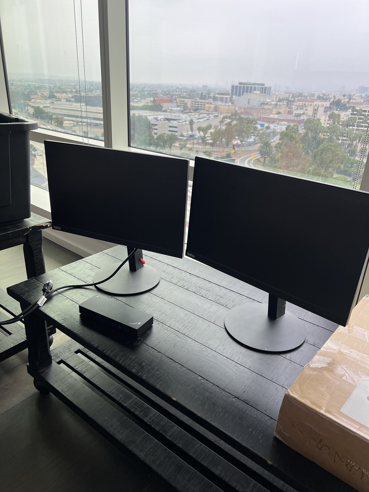 2x Lenovo ThinkVision T22i-10 21.5” Monitors & ThinkPad Thunderbolt 3 Dock Gen 2